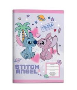 Τετράδιο Καρφίτσα 17x25 εκ. Lilo & Stitch 40 Φύλλα - σχέδιο 1