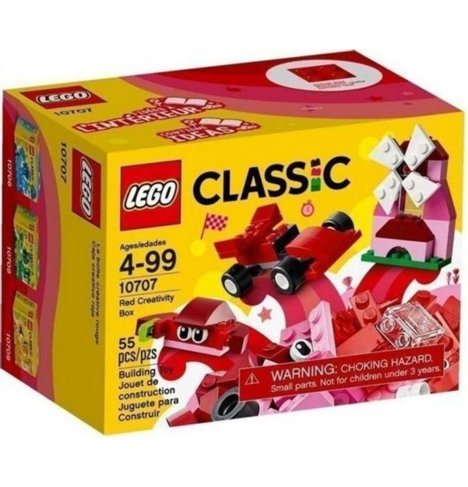 LEGO Red Creativity Box - μπροστά όψη