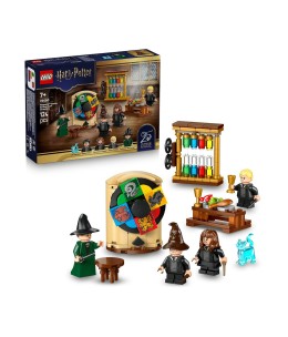 LEGO® Harry Potter™ Hogwarts Castle: Sorting Hat™ Ceremony - κουτί με περιεχόμενα
