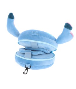 Lilo & Stitch 2-in-1 ταξιδιωτικό μαξιλάρι και μάσκα ύπνου - μισάνοιχτο