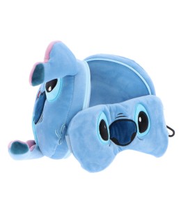 Lilo & Stitch 2-in-1 ταξιδιωτικό μαξιλάρι και μάσκα ύπνου - ανοιχτή μάσκα