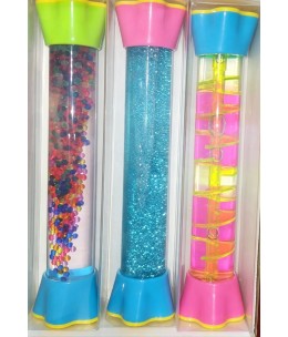 Αισθητηριακοί Σωλήνες Κίνησης & Ηρεμίας Liquid Sensory Fidget Tubes - περιεχόμενα